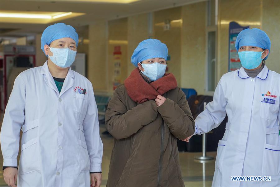 CHINA-JILIN-CHANGCHUN-NOVEL CORONAVIRUS-CURED PATIENT (CN)