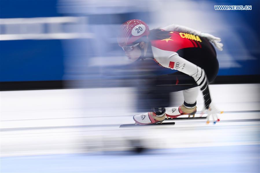 (SP)THE NETHERLANDS-DORDRECHT-ISU WORLD CUP-SHORT TRACK