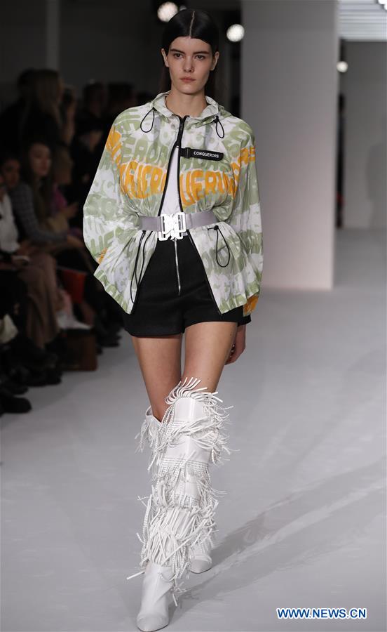 BRITAIN-LONDON-FASHION WEEK-BOSIDENG