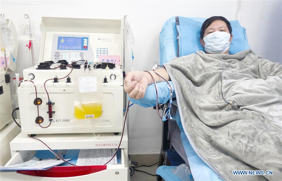 CHINA-HUBEI-WUHAN-NCP-PLASMA DONATION (CN)