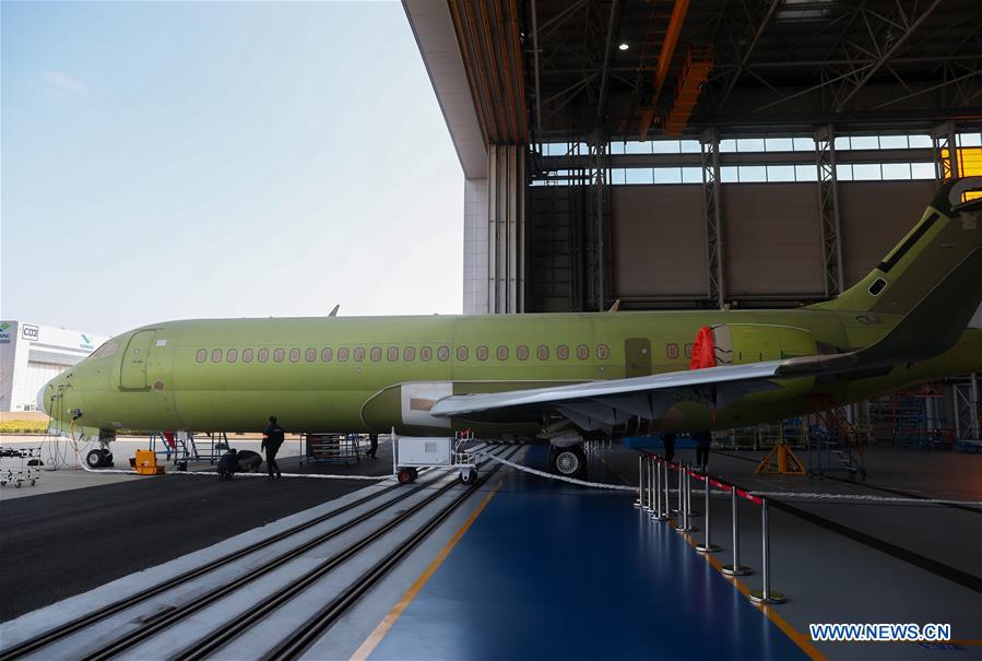 CHINA-SHANGHAI-REGIONAL AIRCRAFT-ARJ21-PRODUCTION RESUMPTION (CN)