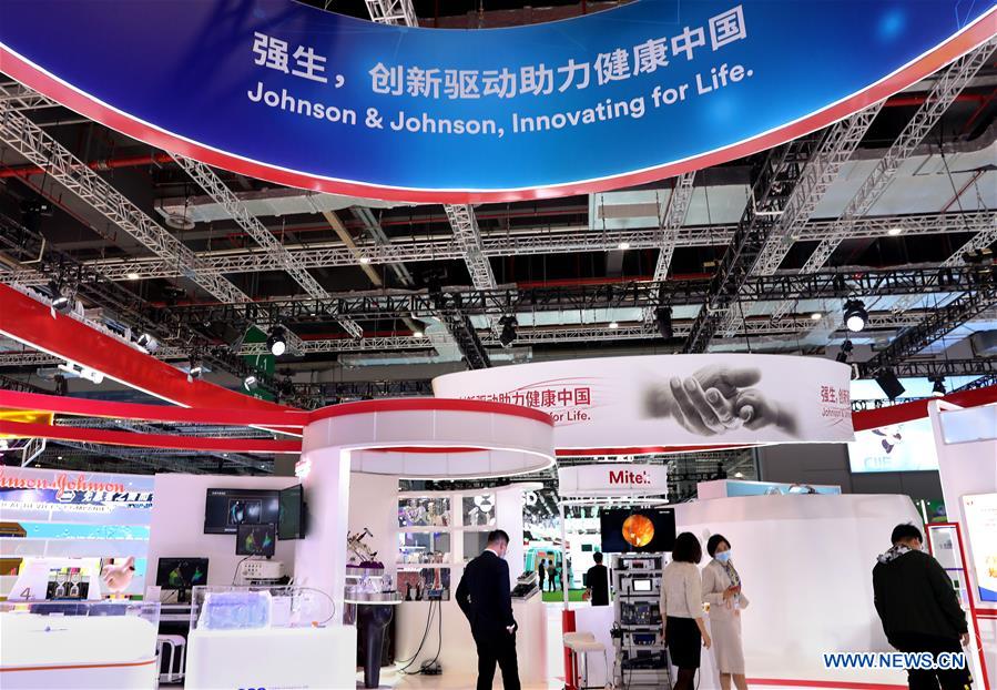 CHINA-SHANGHAI-CIIE-THREE CONSECUTIVE YEARS-COMPANIES  (CN)