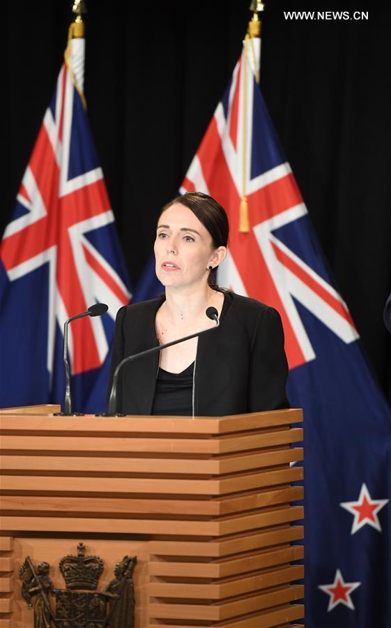 NEW ZEALAND-WELLINGTON-PM-CHRISTCHURCH-ATTACKS-BRIEFING