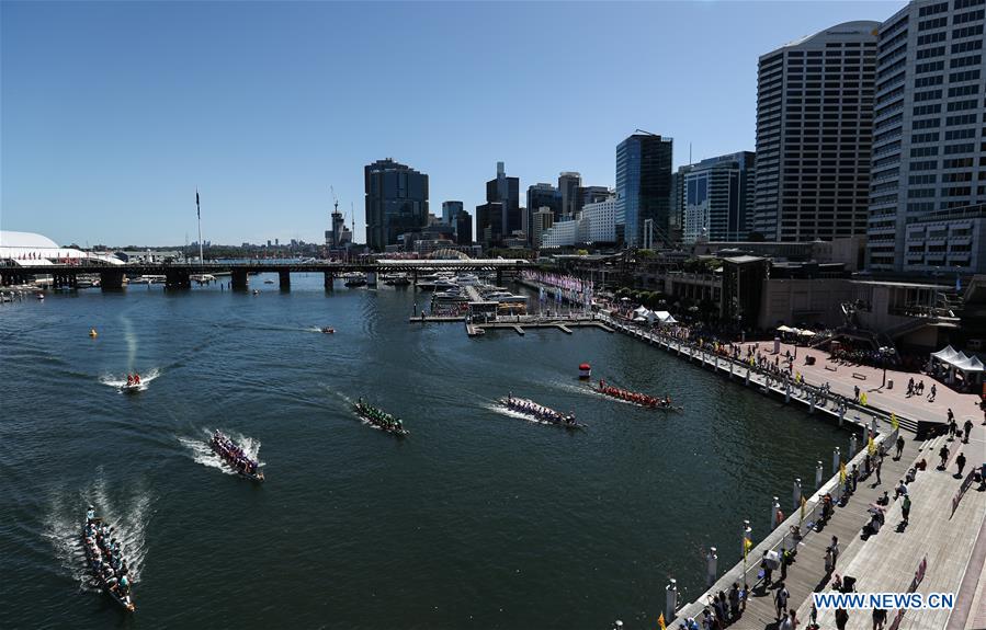 AUSTRALIA-SYDNEY-DRAGON BOAT RACE