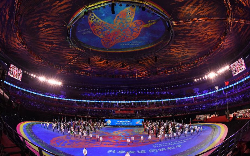 Military World Games of "historic" and "peace" close in Wuhan