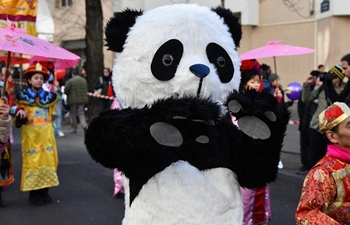 Chinese New Year Parade held in Paris