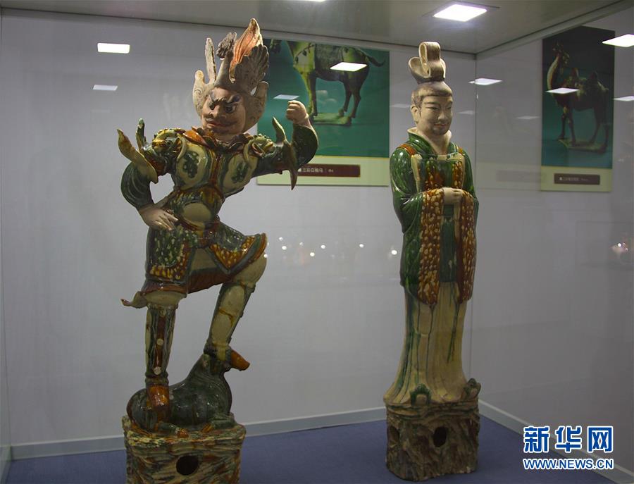 （XHDW·圖文互動）（2）唐定遠(yuǎn)將軍安菩夫婦墓出土文物特展亮相塔什干