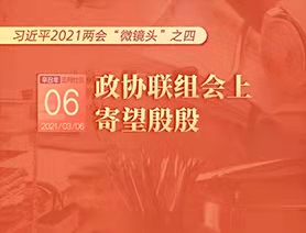 习近平2021两会“微镜头”之四：3月6日 政协联组会上，寄望殷殷