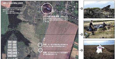 马航MH17客机残骸照片显示，其机身上有许多细小孔洞。多名专家分析称，这些孔洞或是飞机被导弹爆炸后飞散的弹片击中所致。