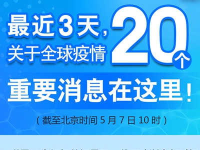 【图解】最近3天，关于全球疫情20个重要消息在这里！